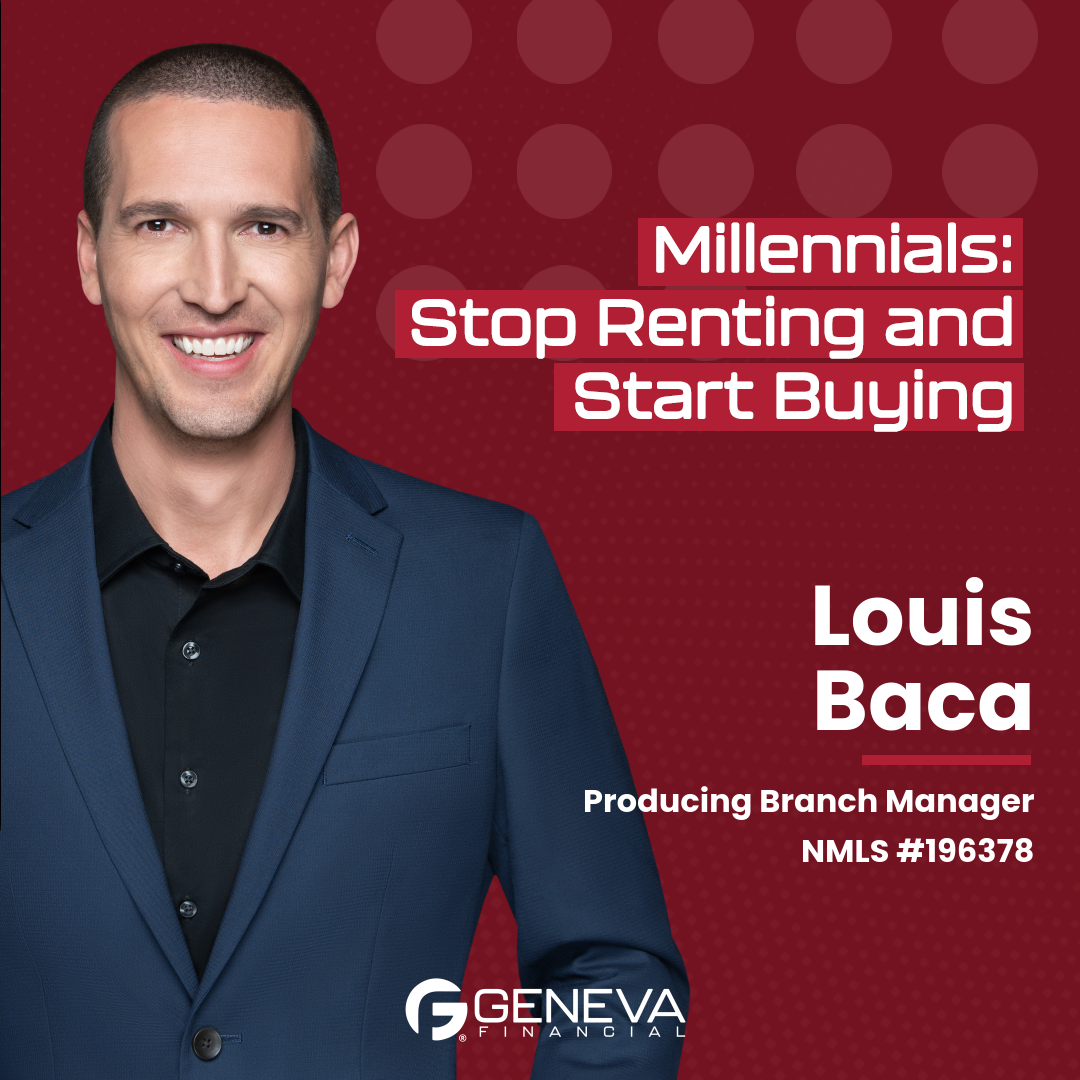 Millennials: Stop Renting and Start Buying