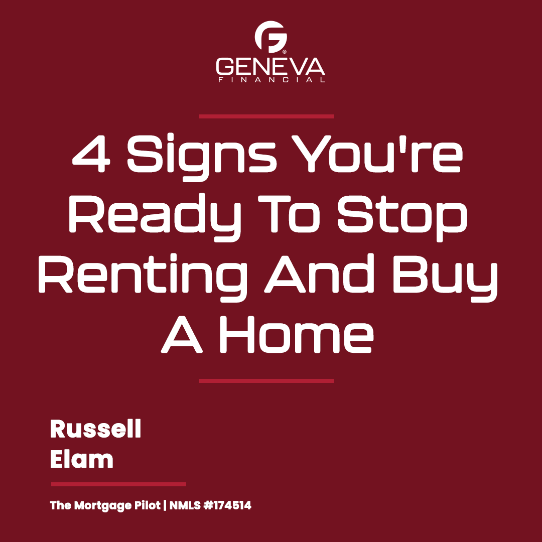 4 Signs You're Ready To Stop Renting And Buy A Home